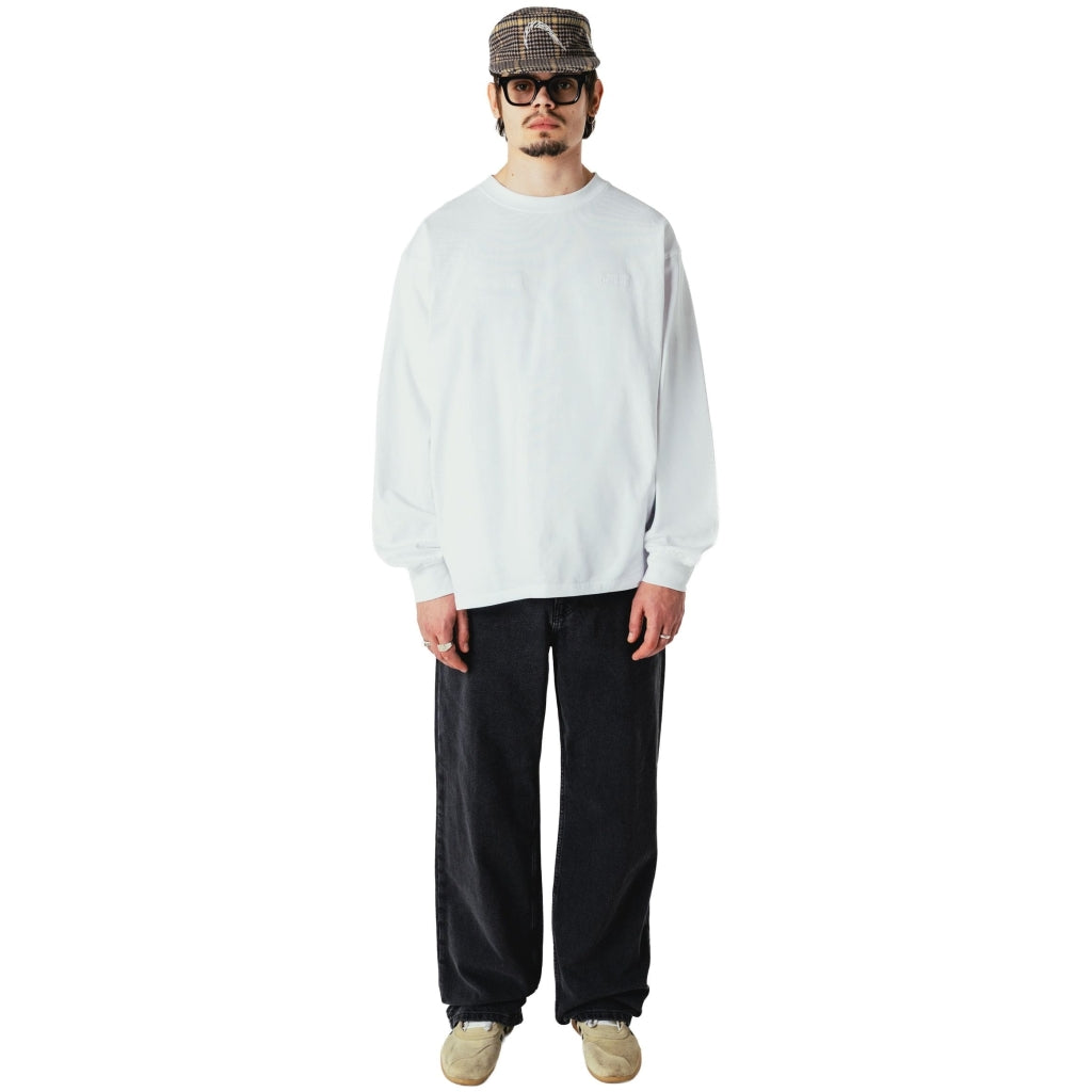 WBBaine LS Tee – White