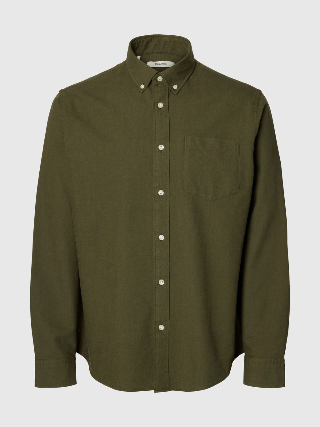 SLMCOLE-RICK OX REG LS SHIRT –ARMY