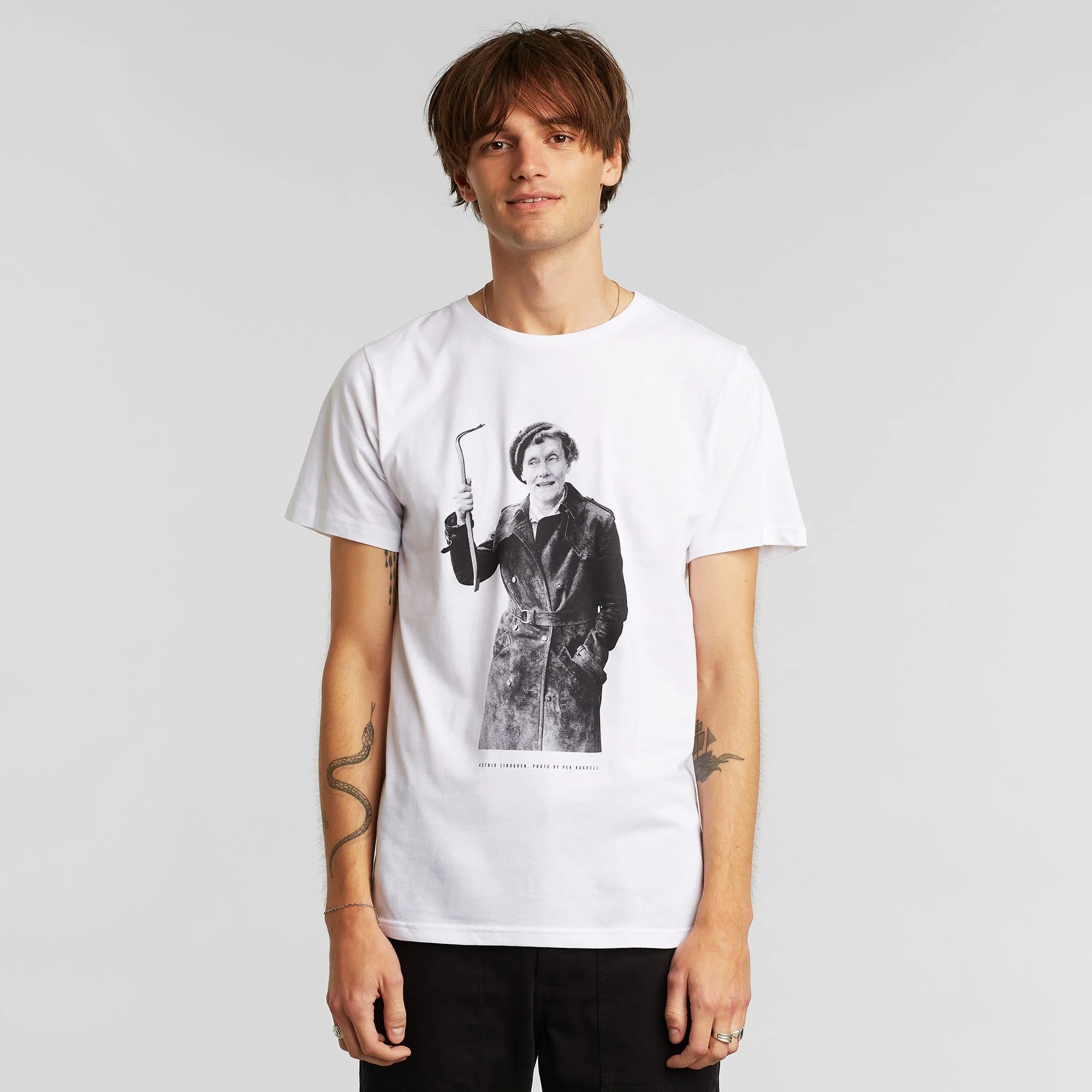 T-shirt Stockholm Astrid och Kofoten White