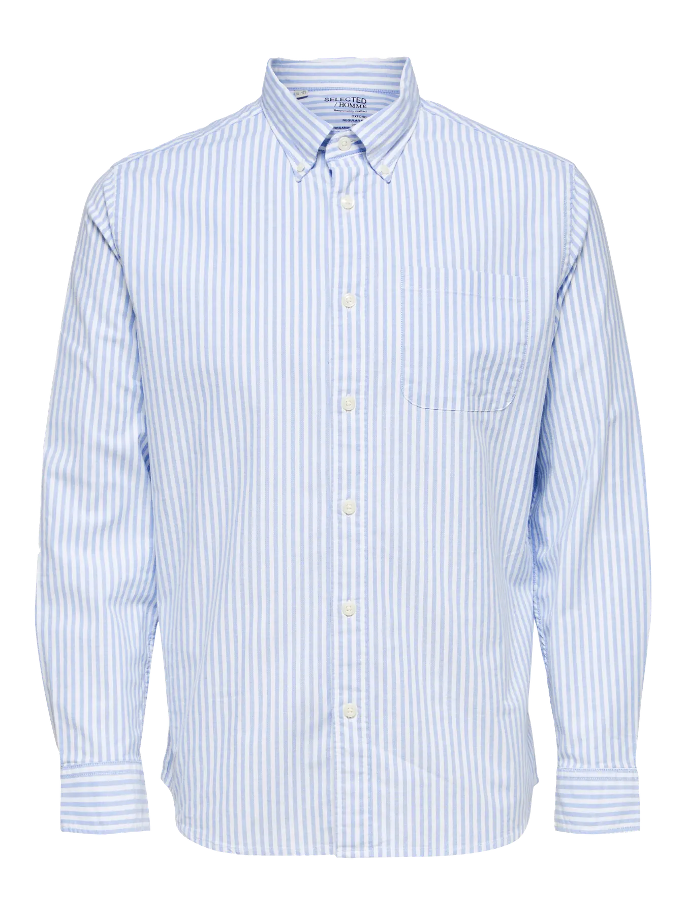 SLMCOLE-RICK OX REG LS SHIRT – Striped