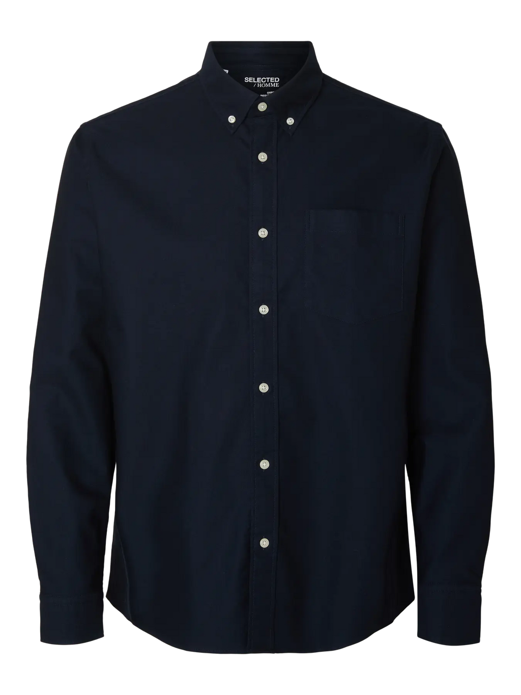 SLMCOLE-RICK OX REG LS SHIRT – Navy