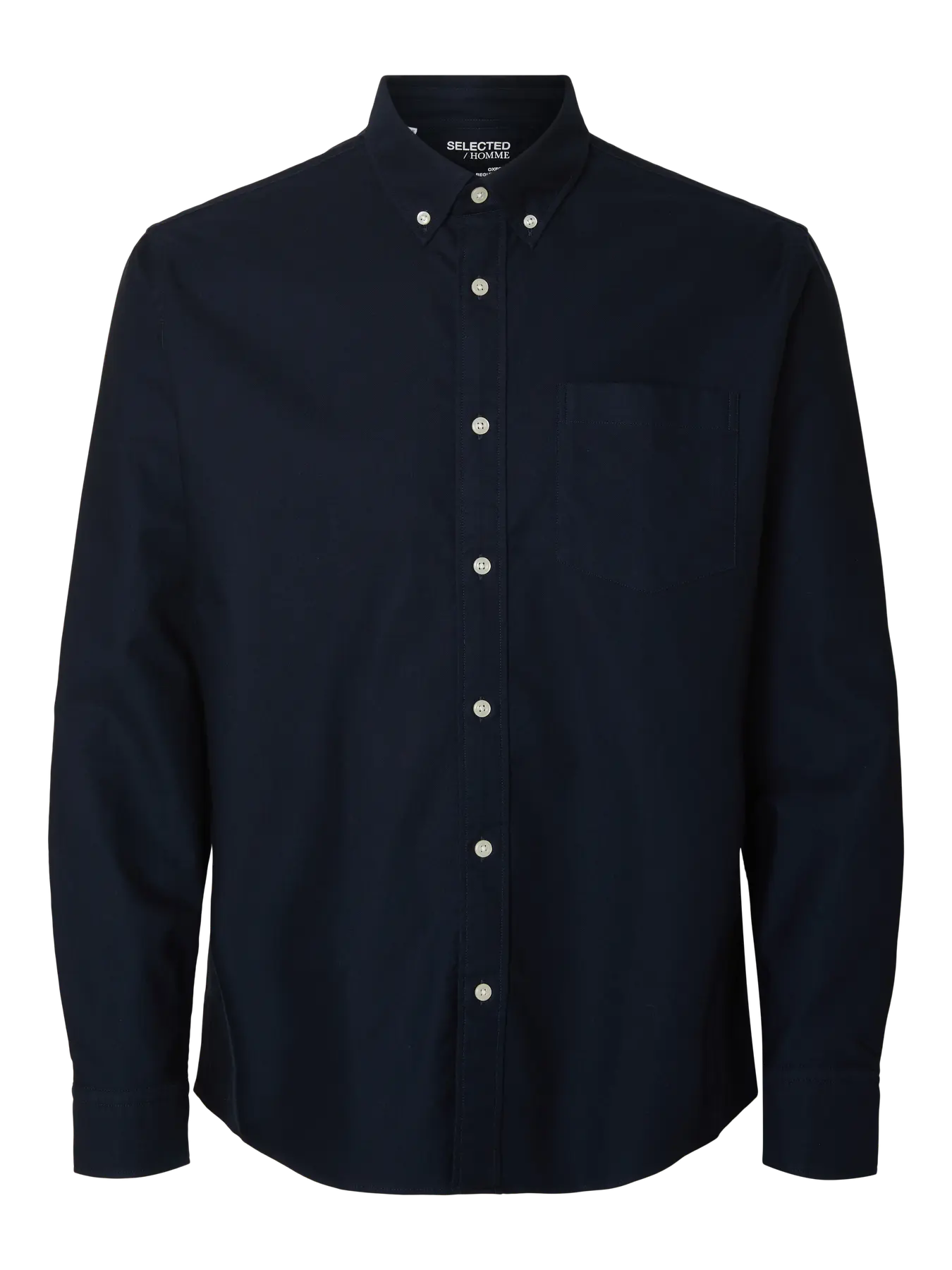 SLMCOLE-RICK OX REG LS SHIRT – Navy