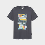 T-shirt Stockholm Video Retro Charcoal