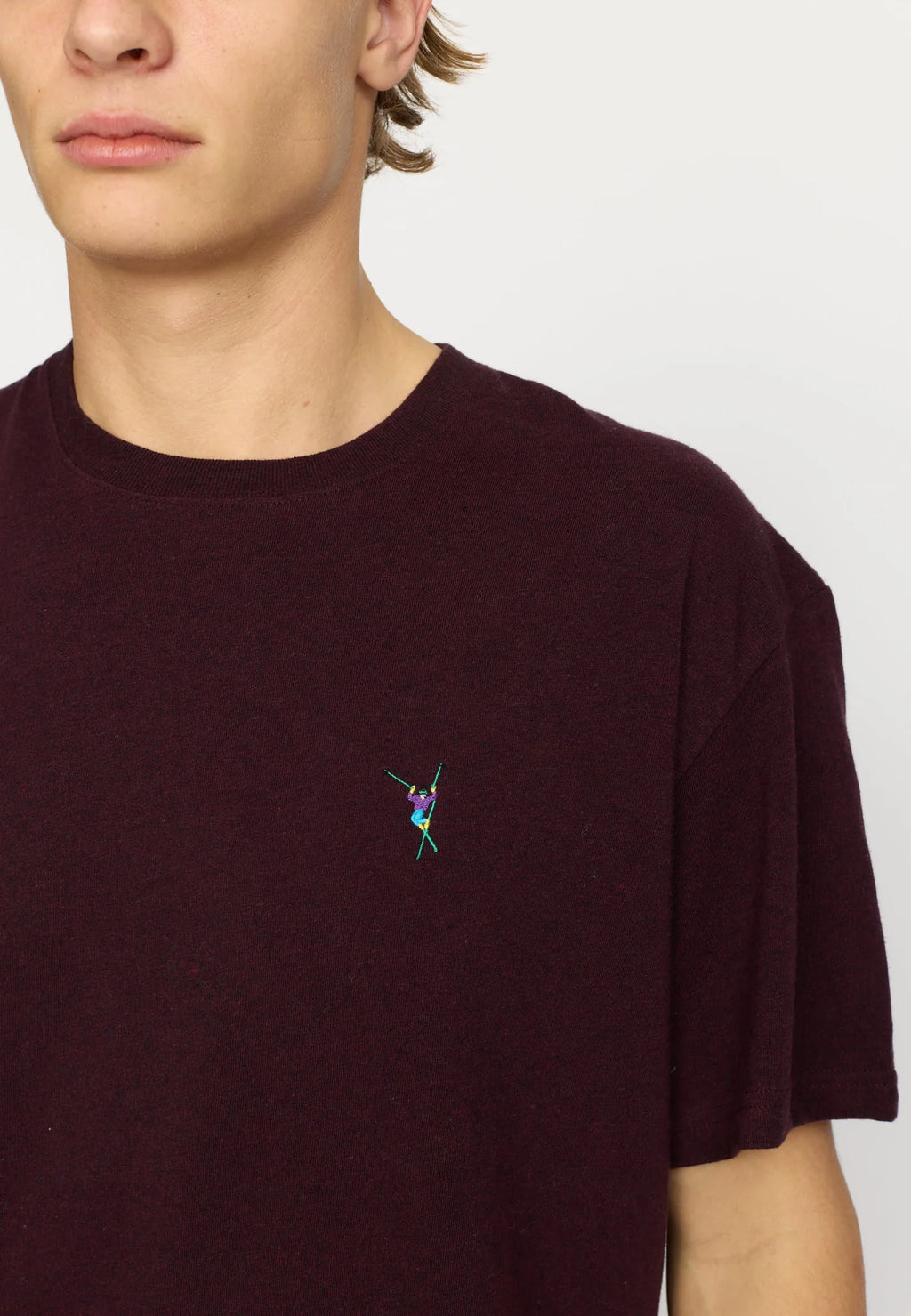 Embroidery T-shirt – Skidåkare