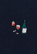 Application T-Shirt / 1433 DAT - Navy-melange