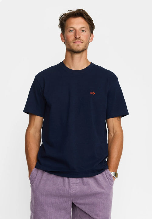 Application T-Shirt / 1449 SHR - Navy-melange