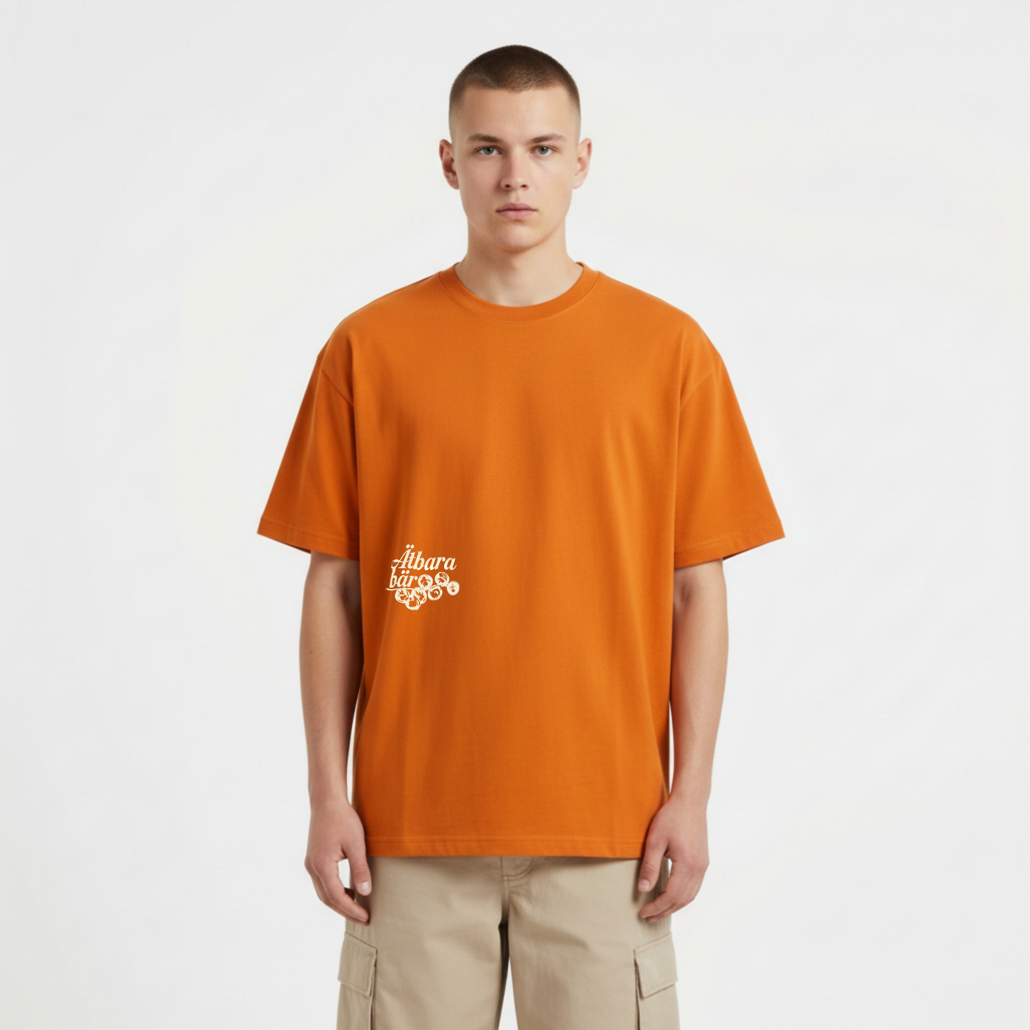 Relaxed T-shirt - Ätbara bär
