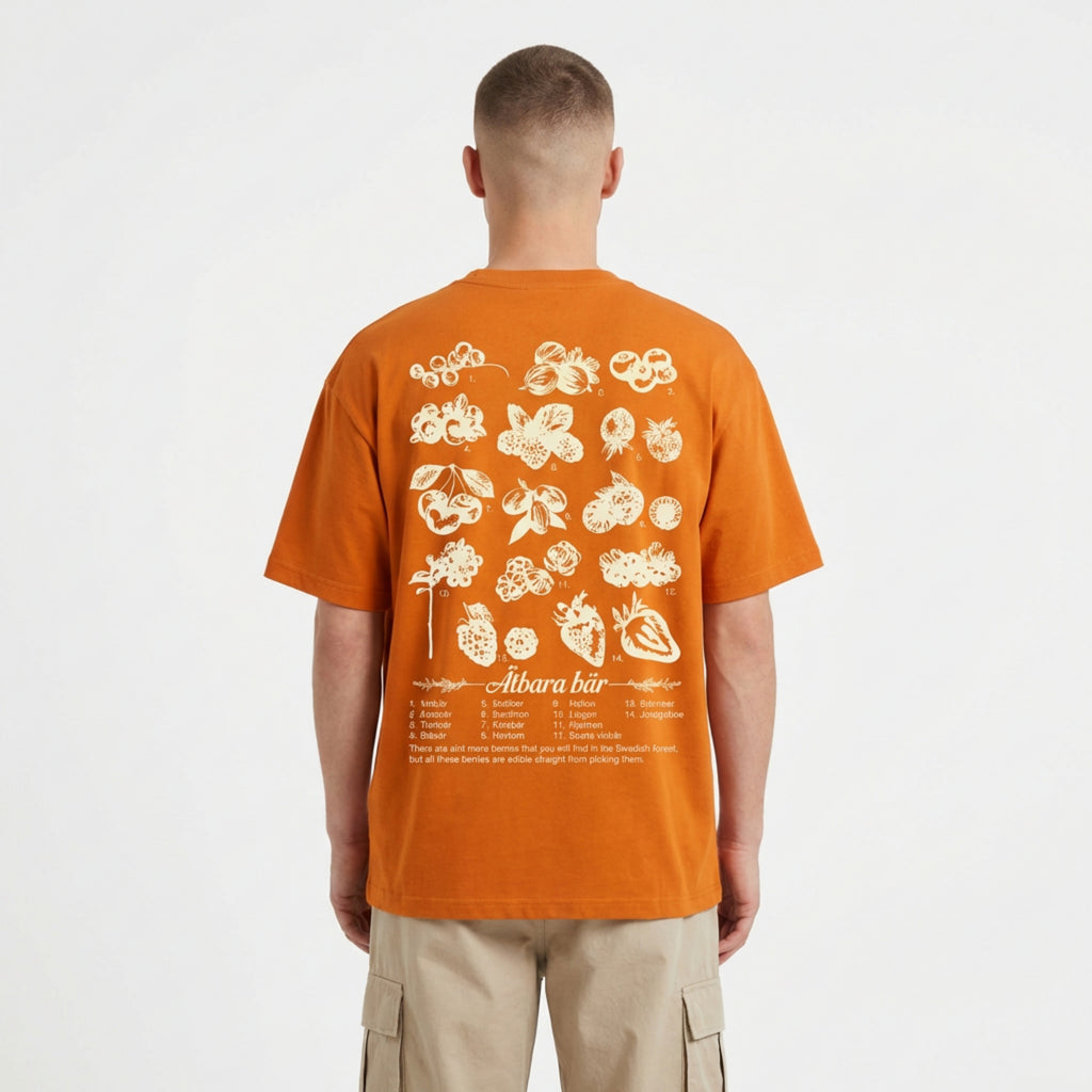 Relaxed T-shirt - Ätbara bär