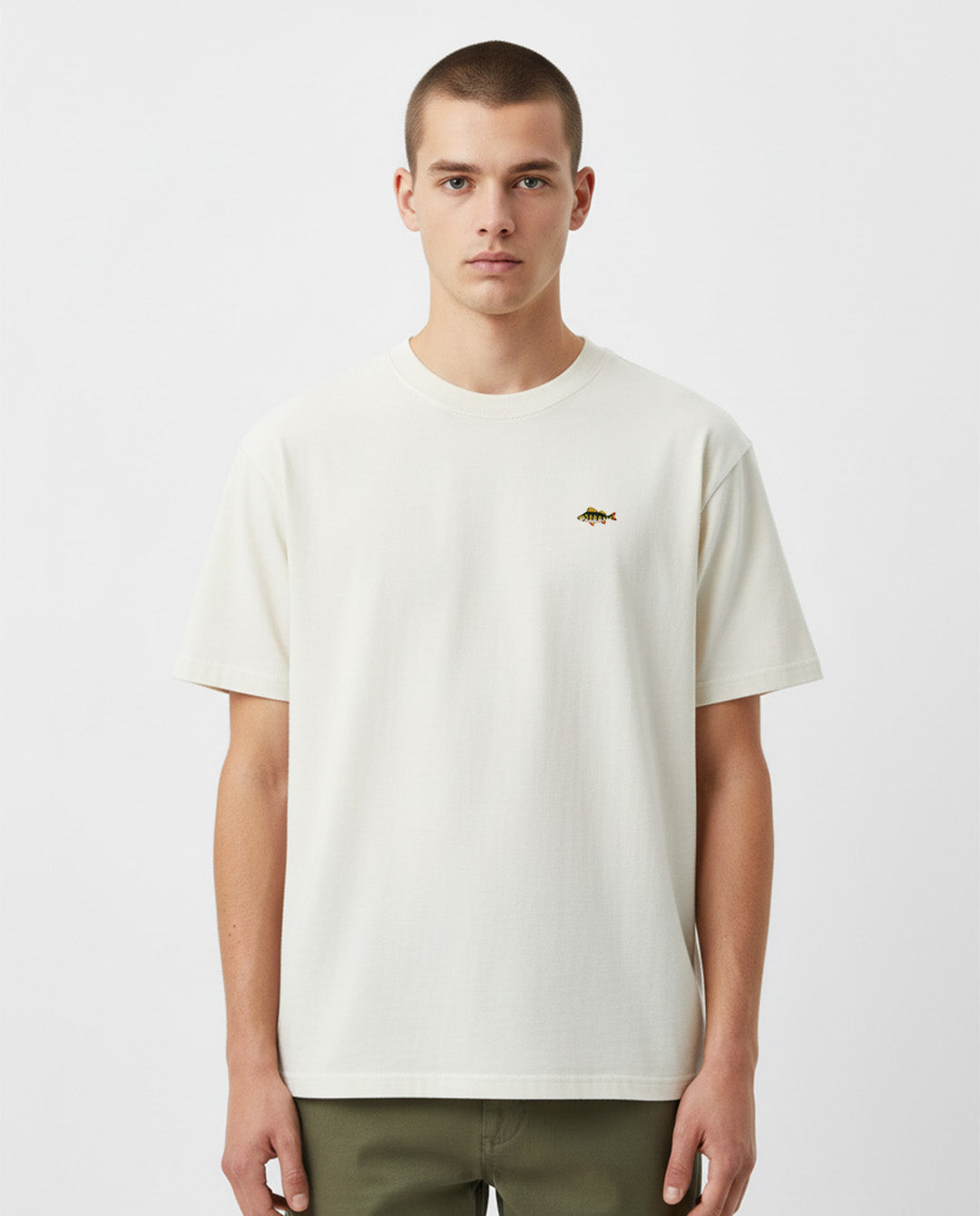 Embroidery T-shirt - Abborre