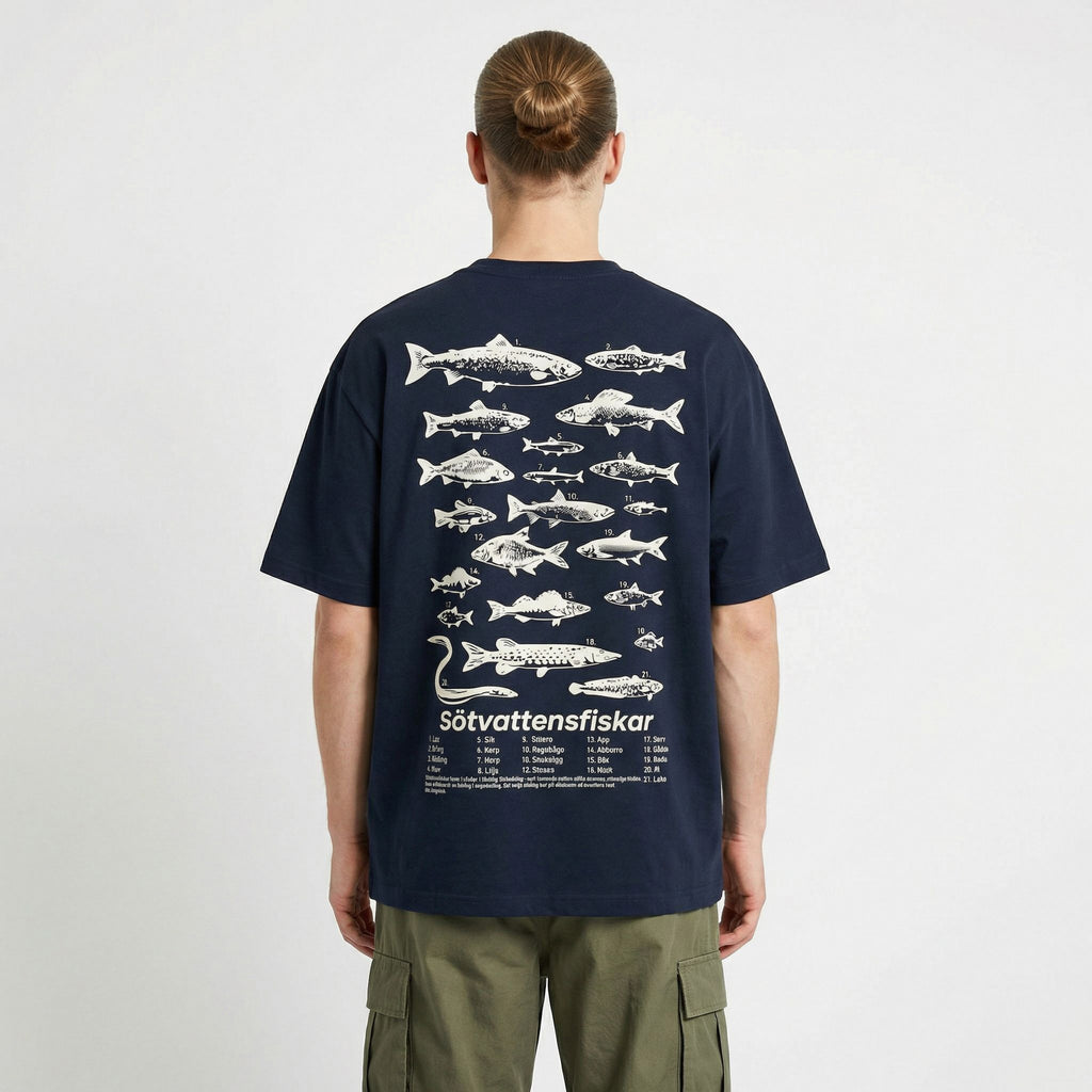 Relaxed T-shirt - Sötvattensfiskar 2.0