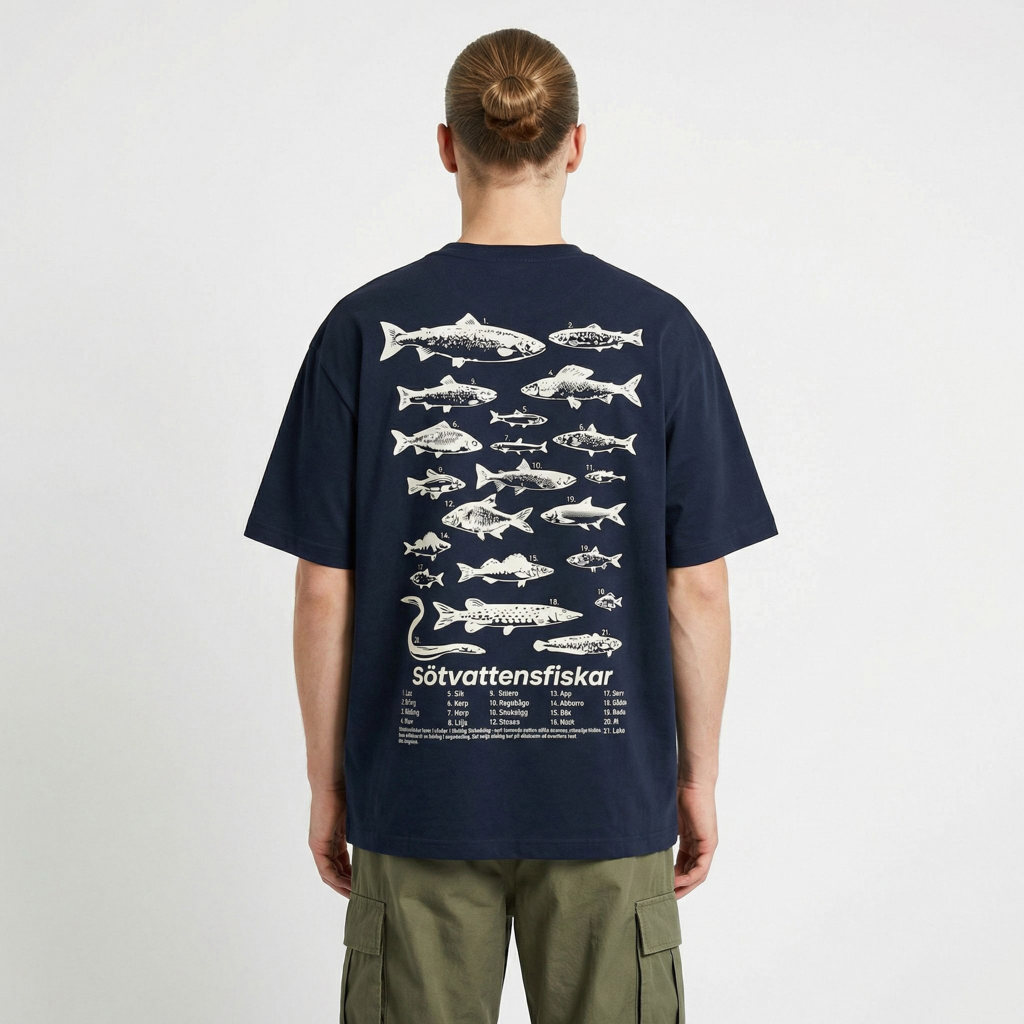 Relaxed T-shirt - Sötvattensfiskar 2.0