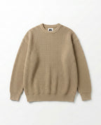 Cotton Knit Sweater – Khaki
