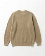 Cotton Knit Sweater – Khaki