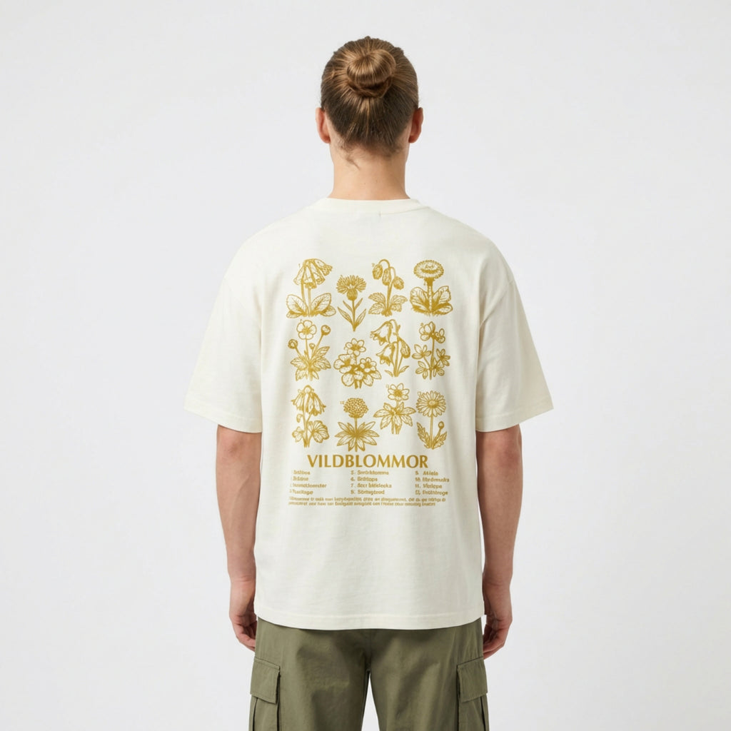 Relaxed T-shirt - Vildblommor