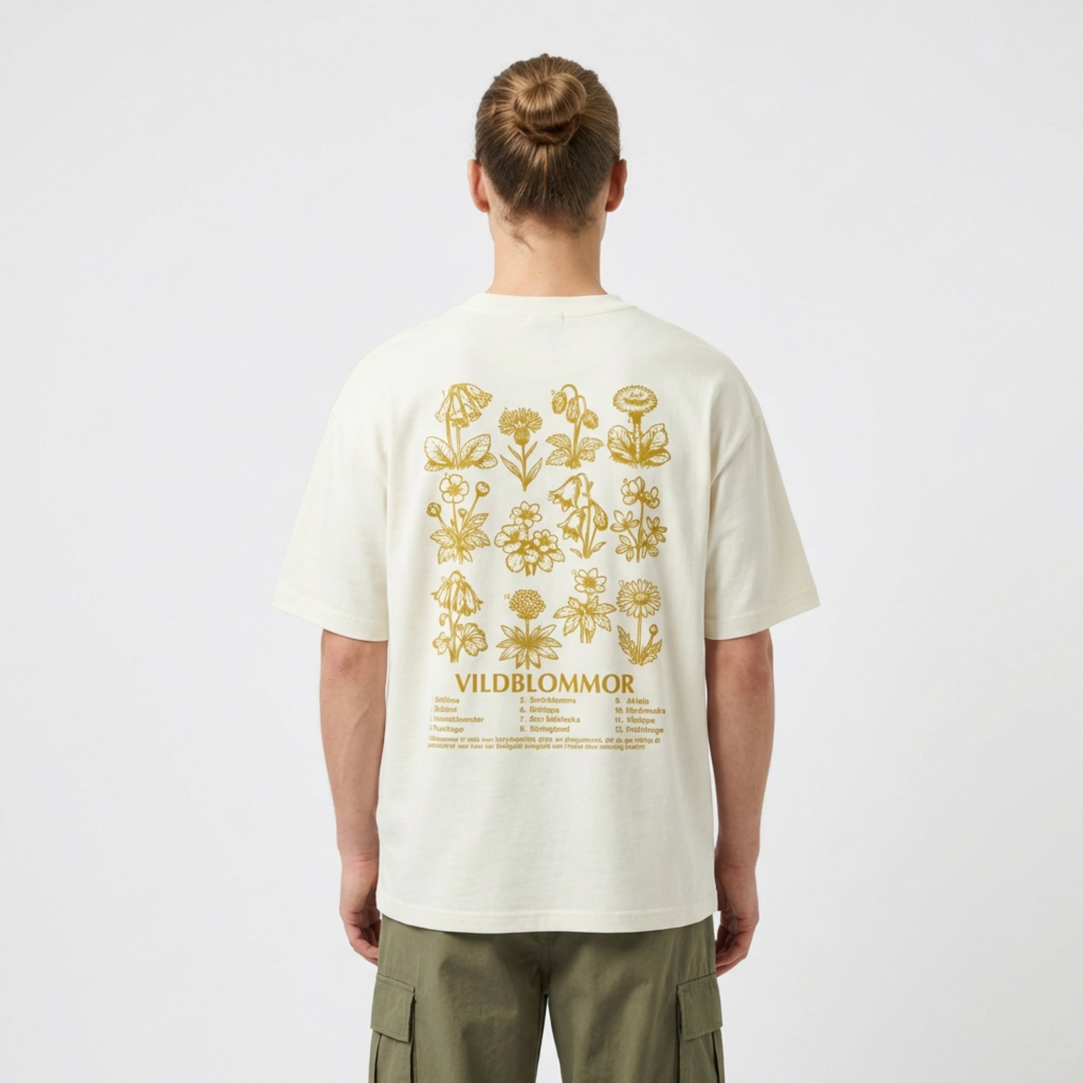 Relaxed T-shirt - Vildblommor