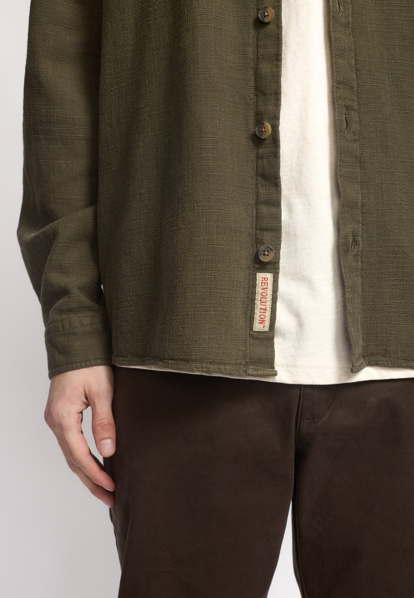 Casual Shirt / 3997 - Army