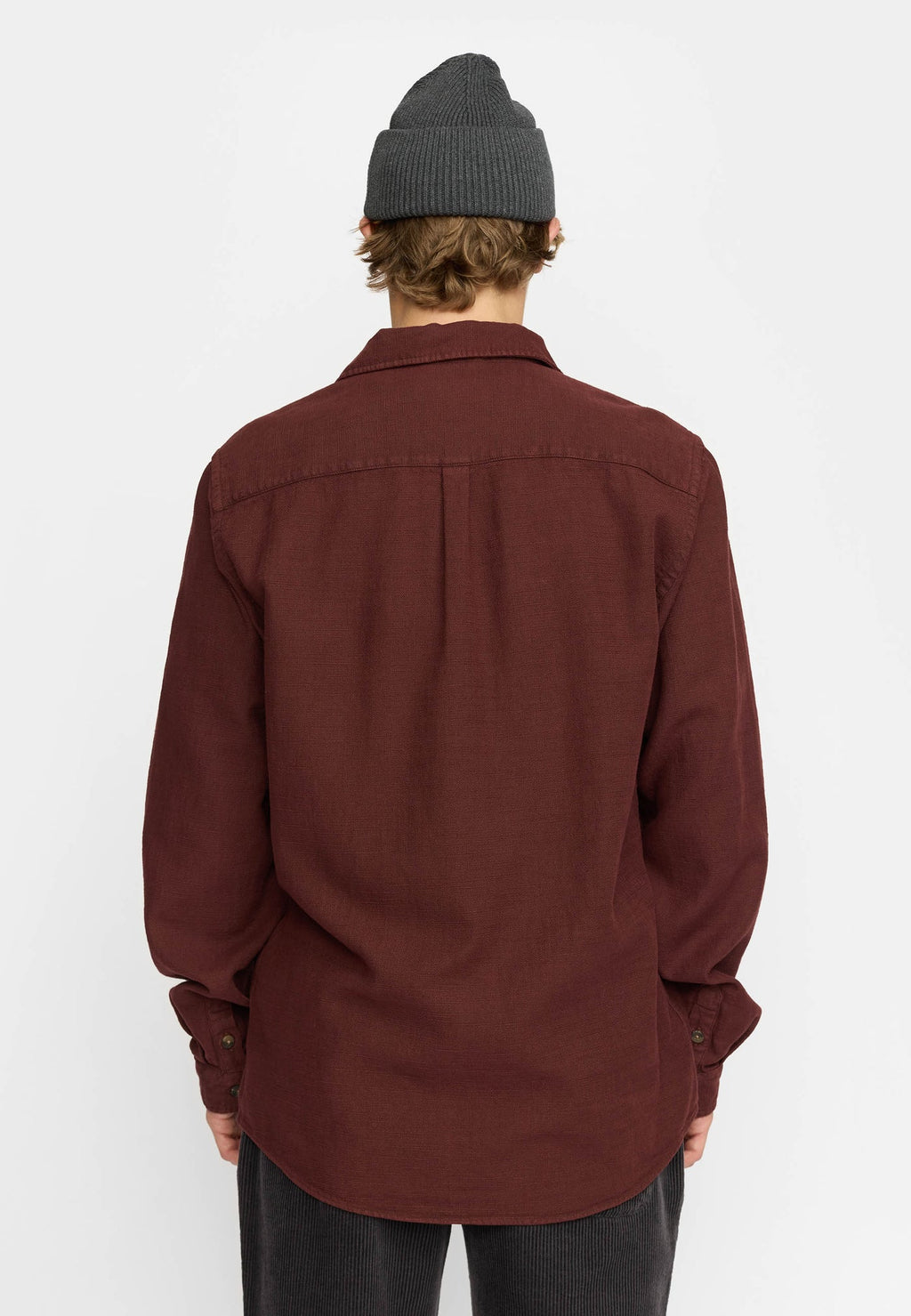 Casual Shirt / 3997 - Burgundy