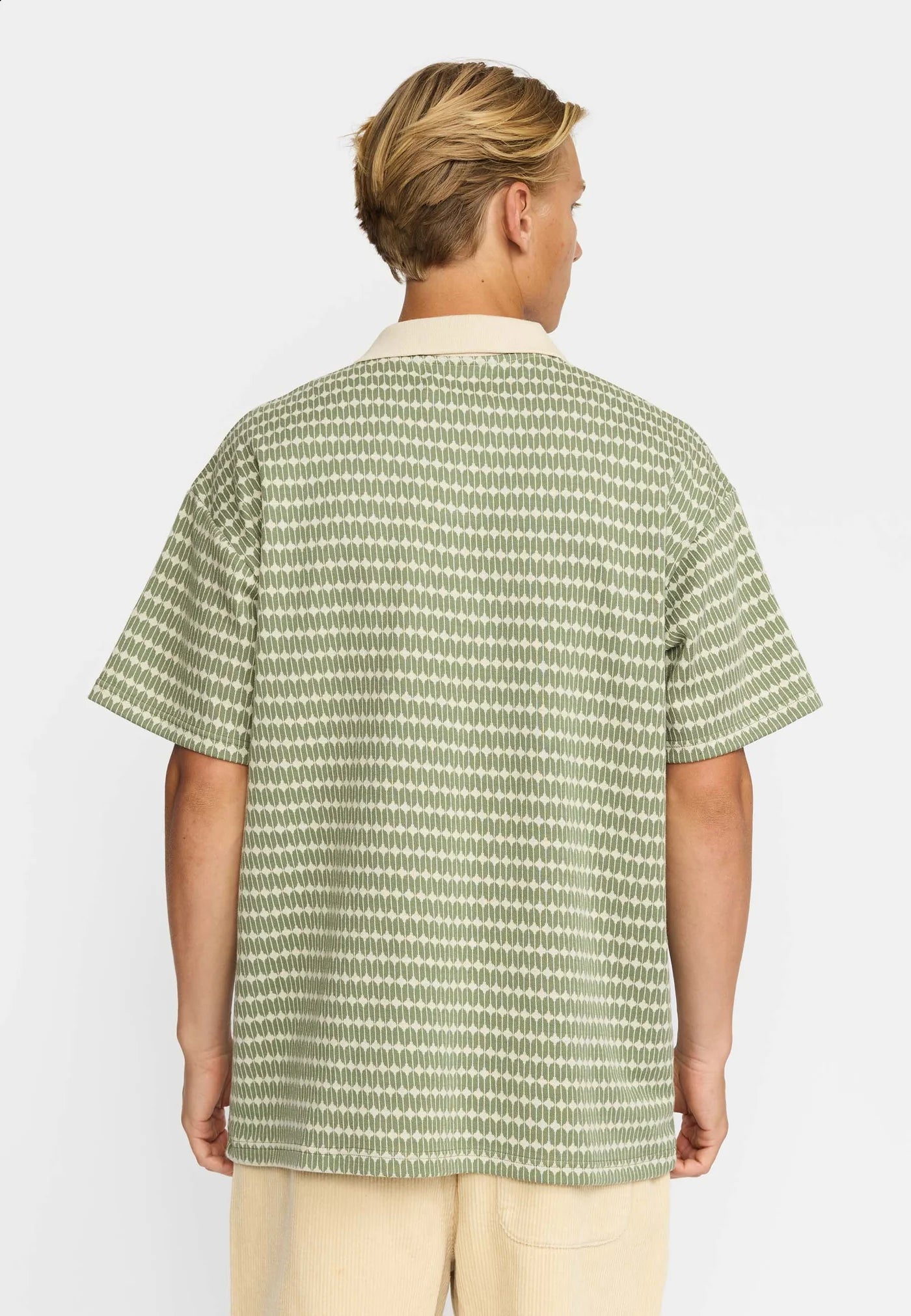 Jaquard Polo Shirt / 3230 - Lightgreen