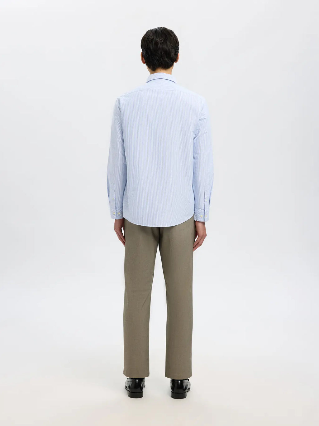 SLMCOLE-RICK OX REG LS SHIRT – Striped