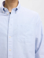 SLMCOLE-RICK OX REG LS SHIRT – Striped