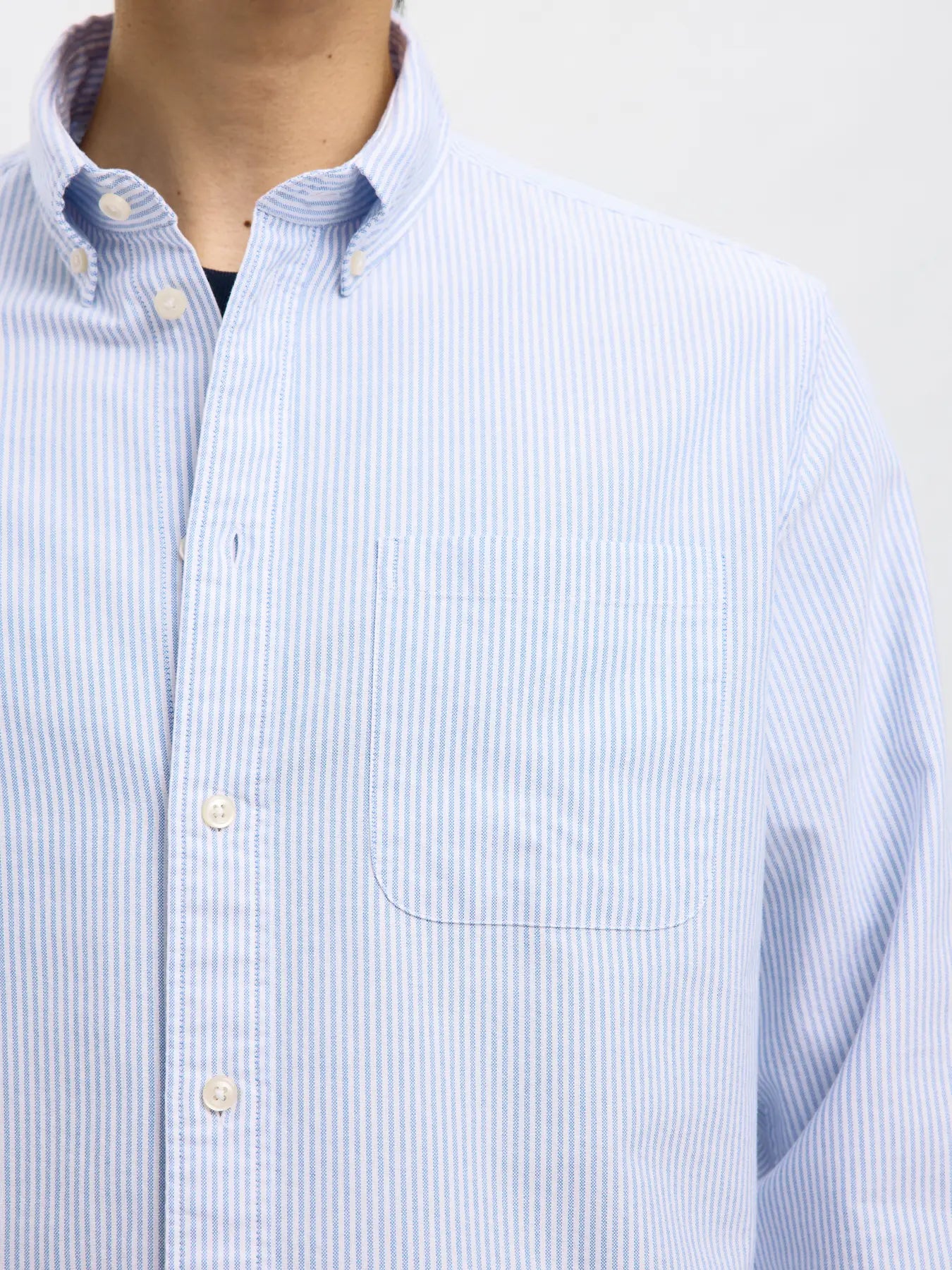 SLMCOLE-RICK OX REG LS SHIRT – Striped