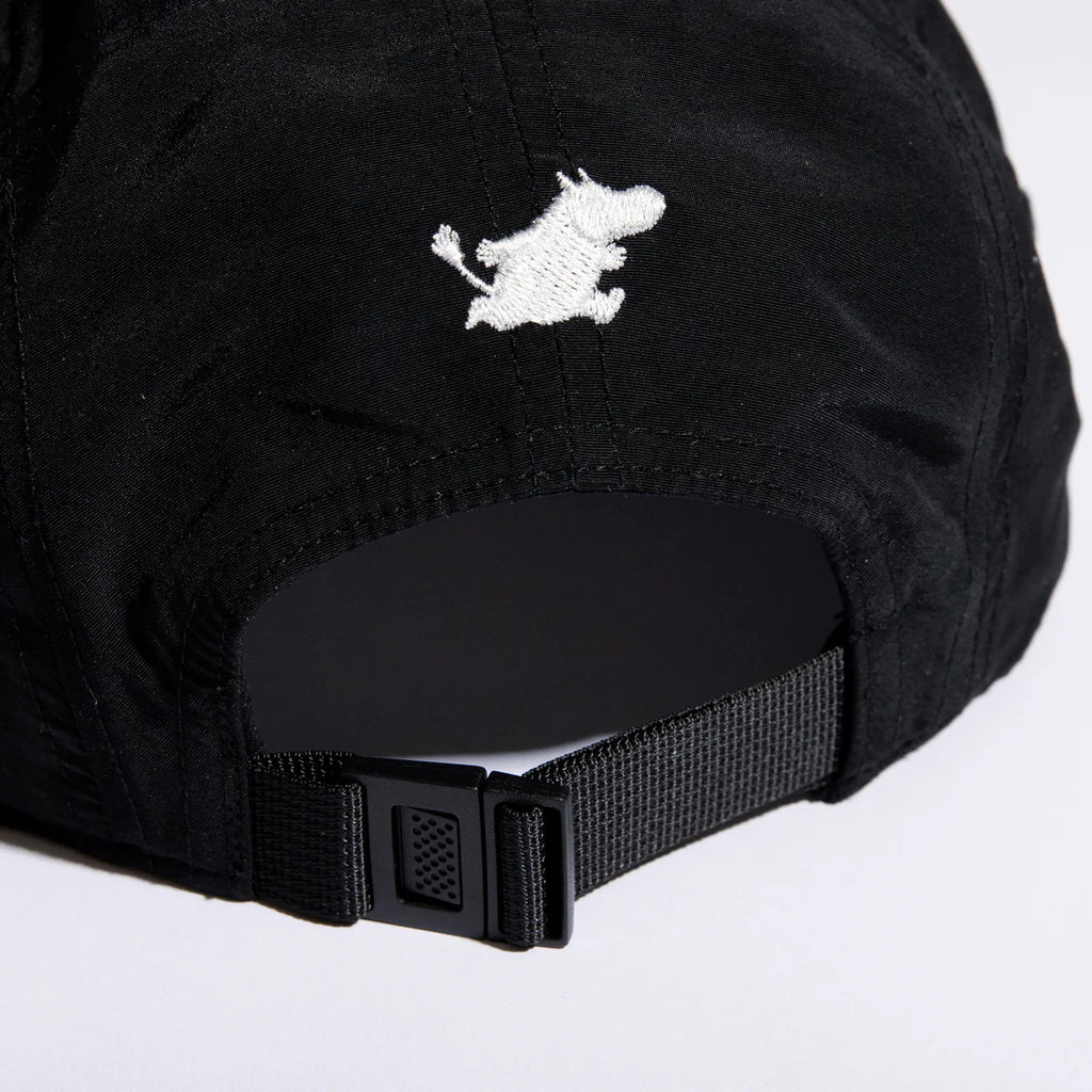 Mumin Klassiker Nylon 5-Panelkeps - Svart