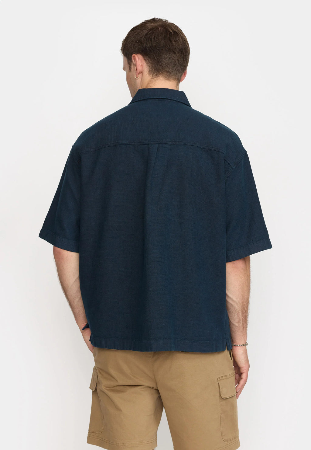 Oversize Short-sleeved Shirt - 3153