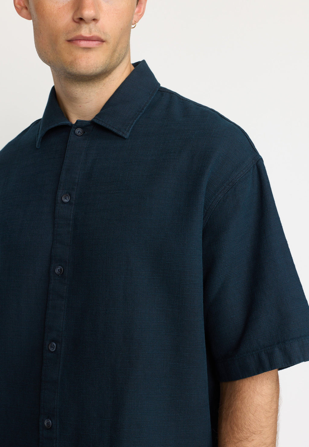Oversize Short-sleeved Shirt - 3153