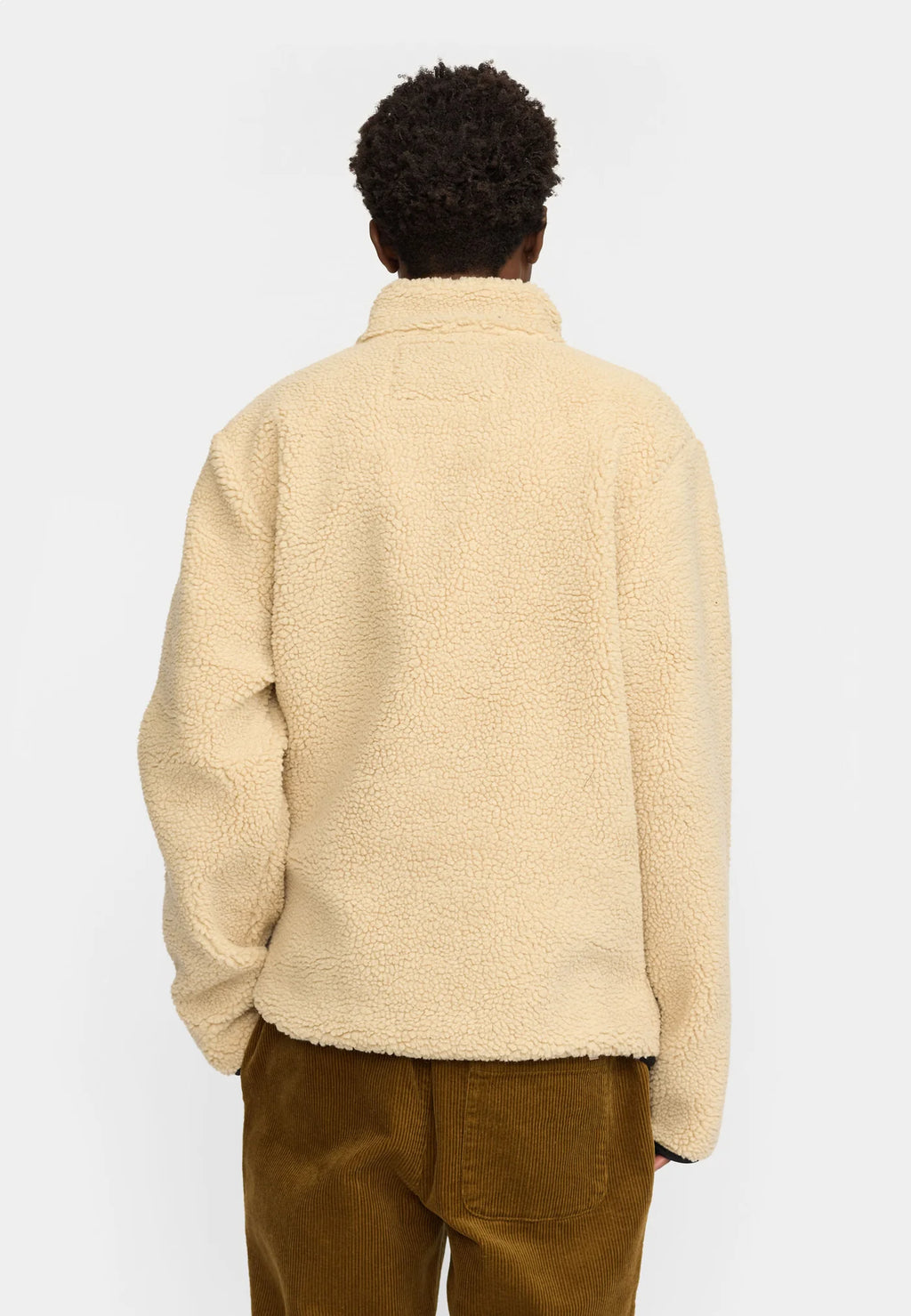 Pocket Teddy Jacket – Beige