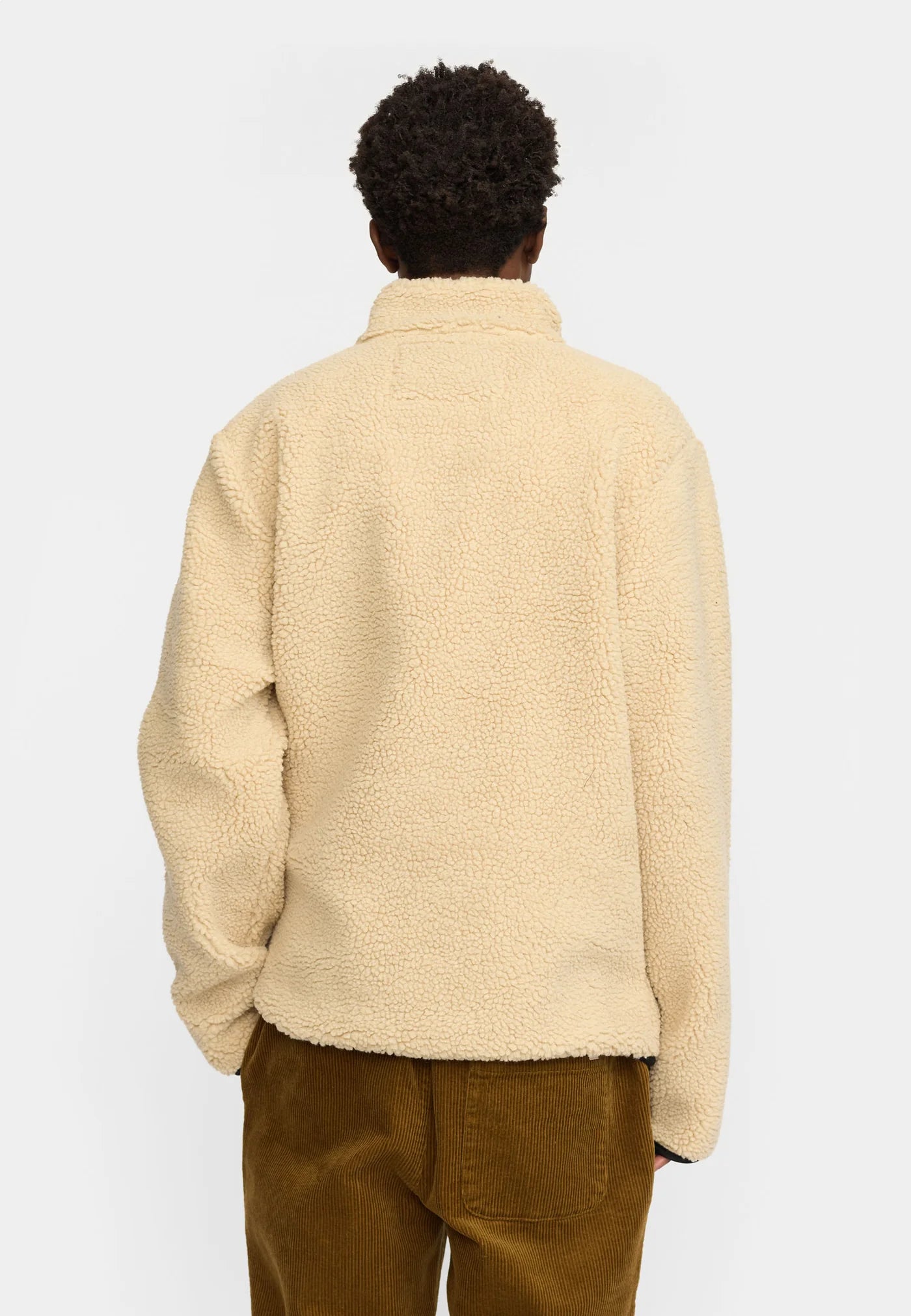 Pocket Teddy Jacket – Beige