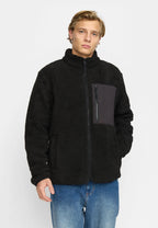 Pocket Teddy Jacket – Black