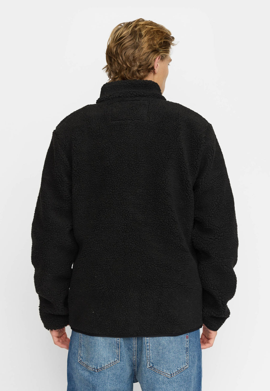 Pocket Teddy Jacket – Black