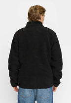 Pocket Teddy Jacket – Black