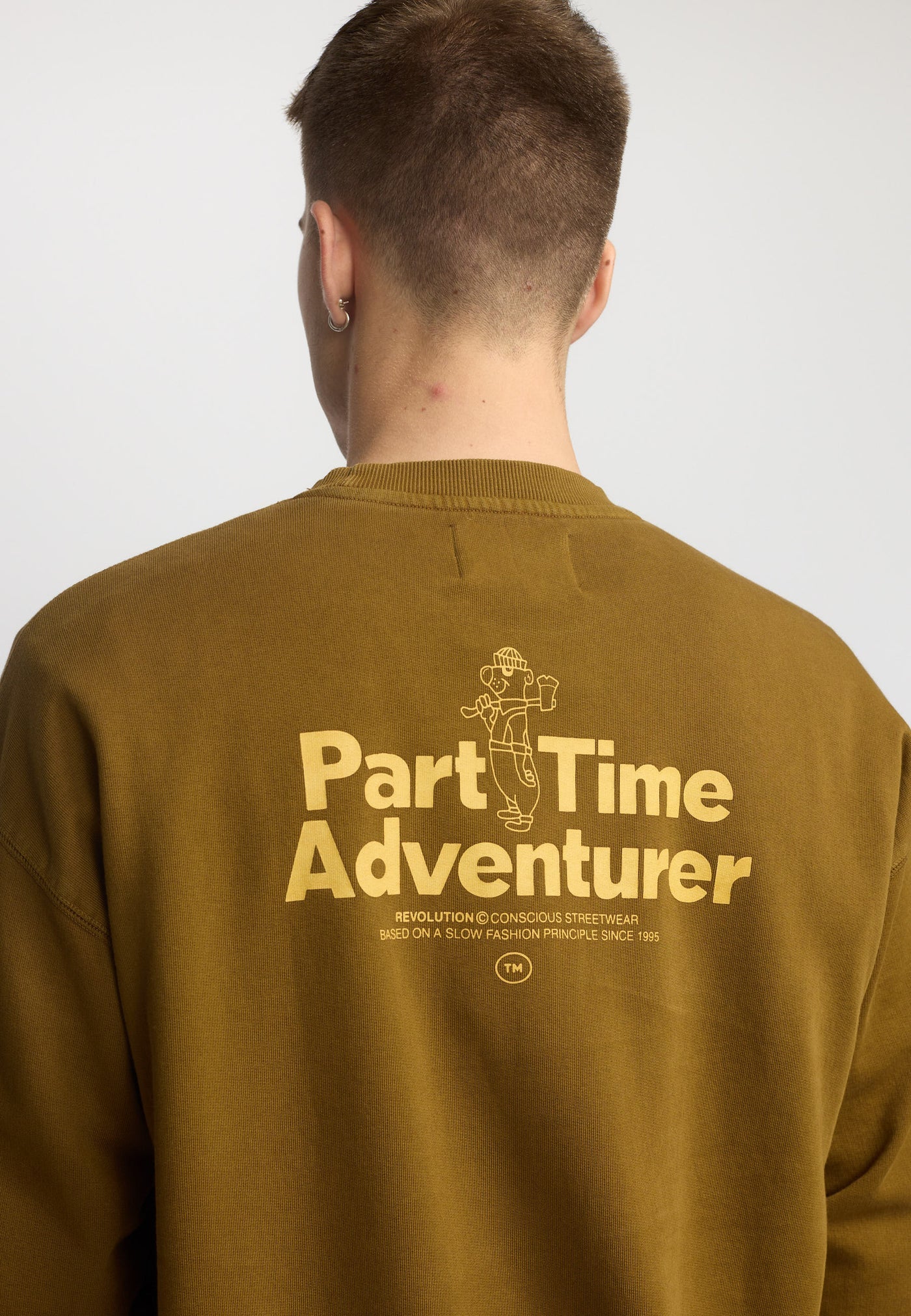 Printed Crewneck / 2791 PAR - Dustbrown