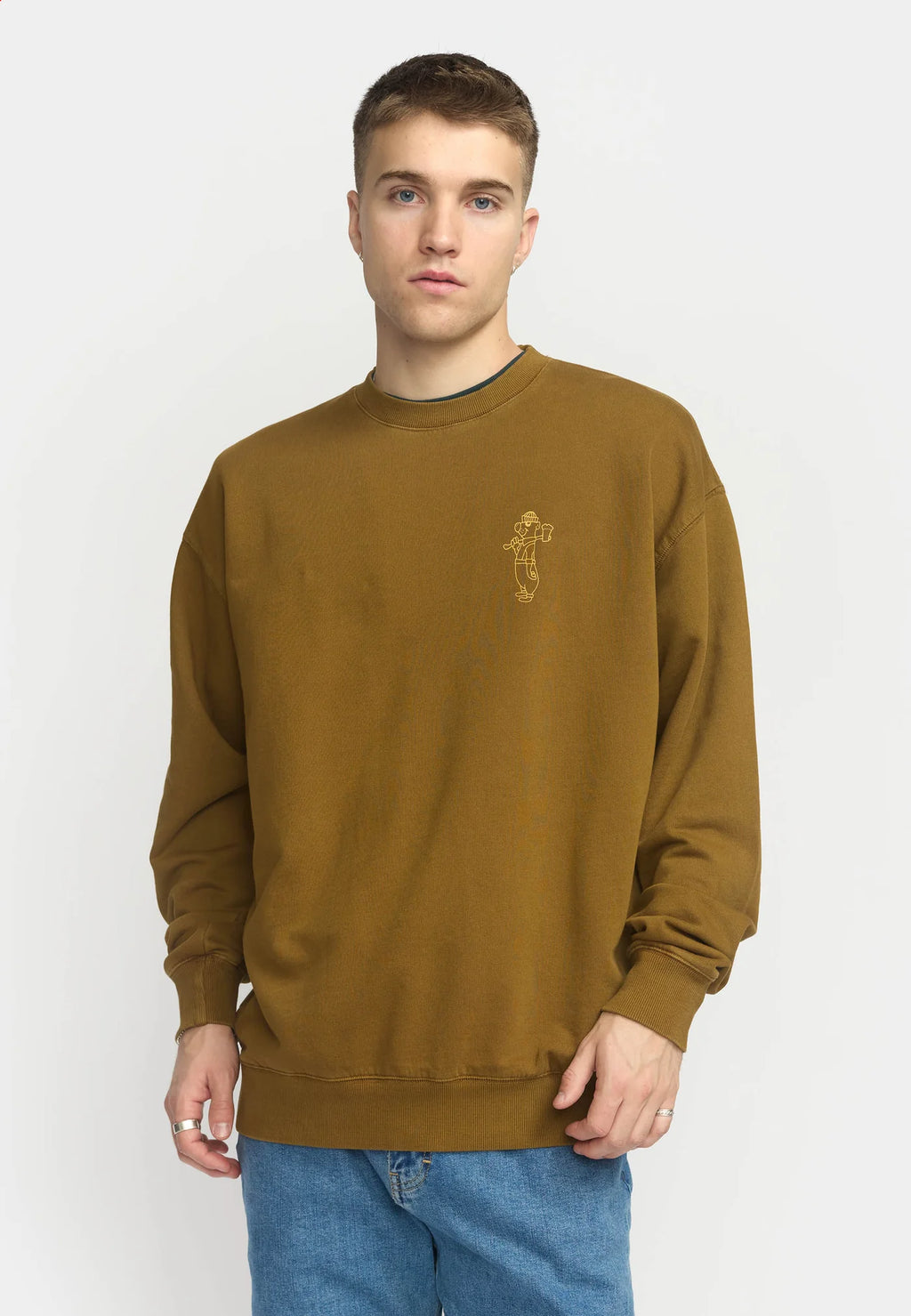 Printed Crewneck / 2791 PAR - Dustbrown