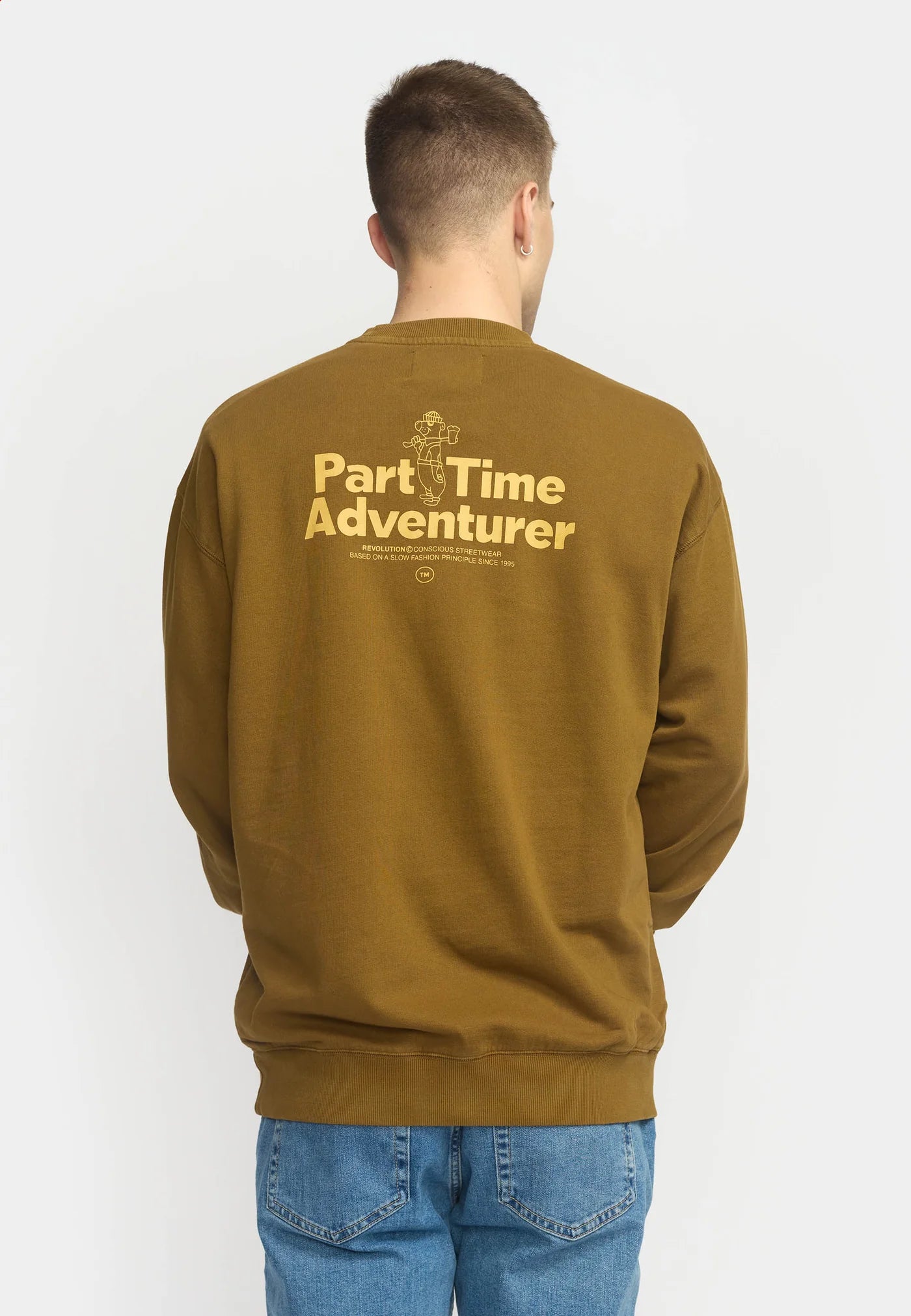 Printed Crewneck / 2791 PAR - Dustbrown