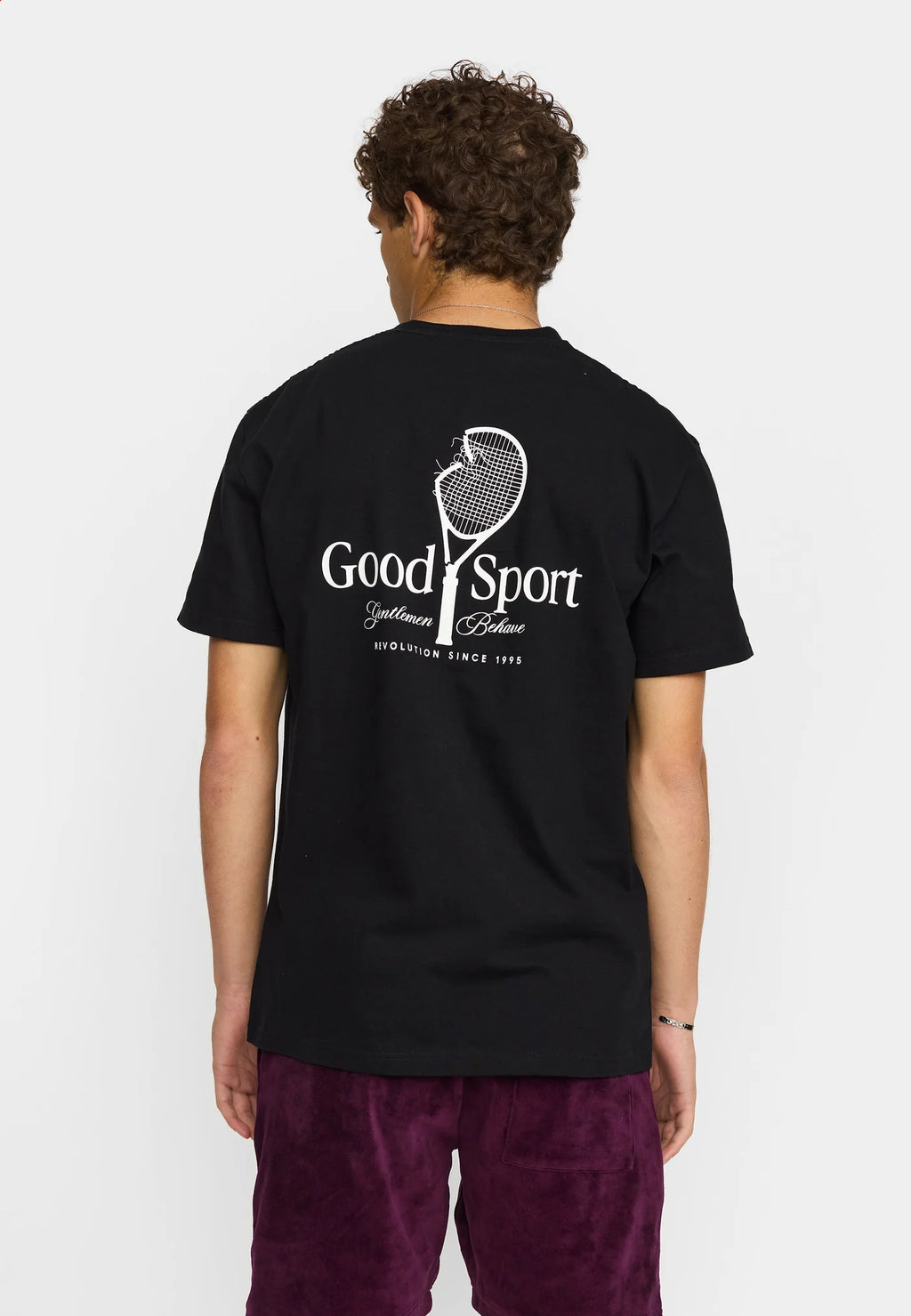 Printed T-shirt / 1453 TEN - Black