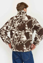 Printed Teddy Jacket
