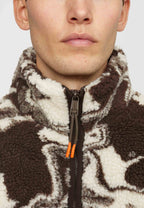 Printed Teddy Jacket