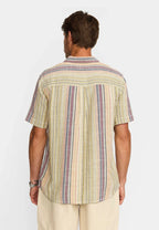 Short-sleeved Cuban Shirt - 3161
