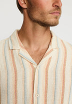 Short-sleeved Cuban Shirt / 3242 - Offwhite