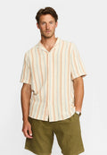 Short-sleeved Cuban Shirt / 3242 - Offwhite