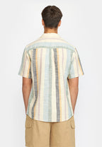 Short-sleeved Cuban Shirt / 3918 - Dustgreen