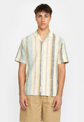 Short-sleeved Cuban Shirt / 3918 - Dustgreen