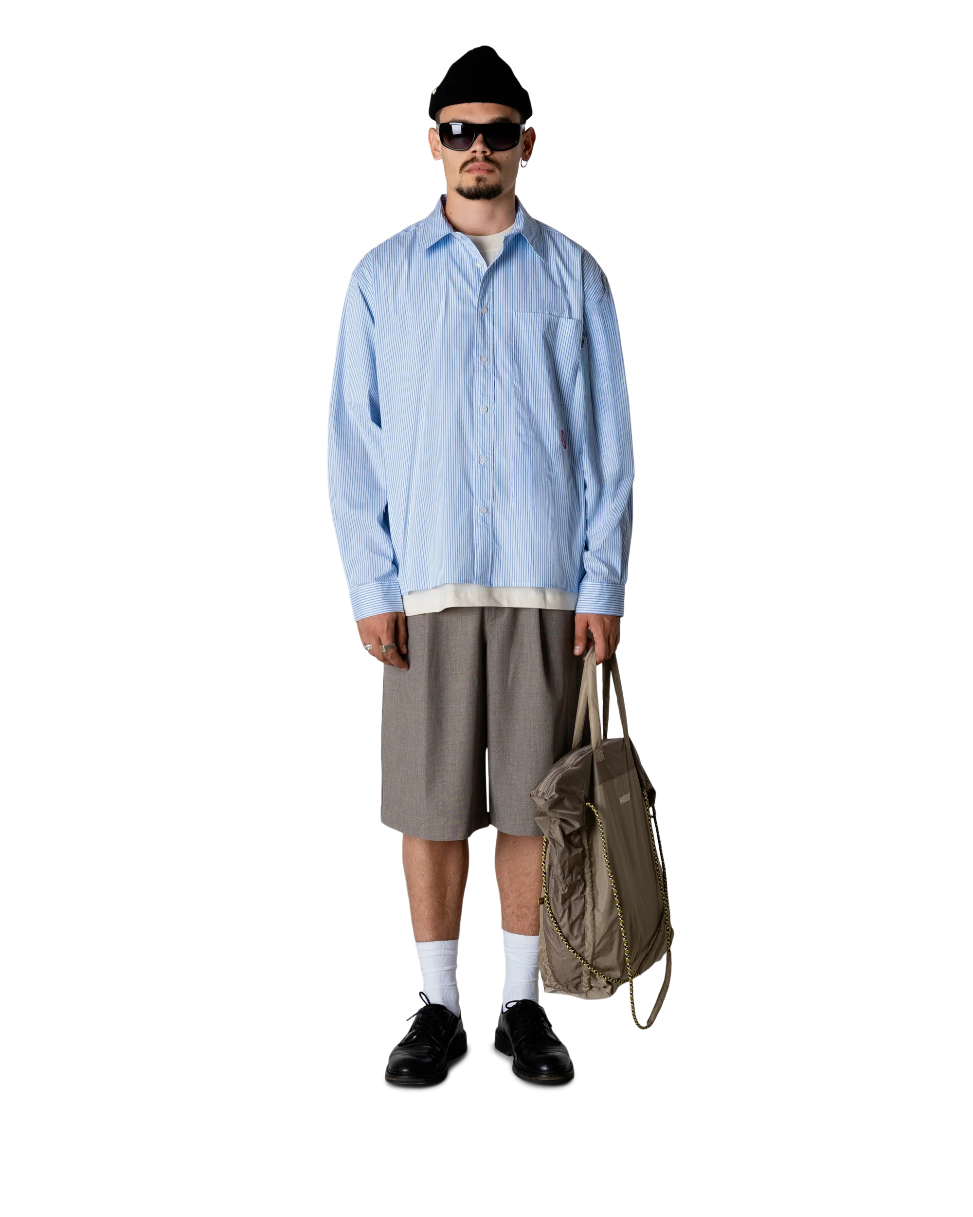 WBBuzo Stripe EMB Shirt