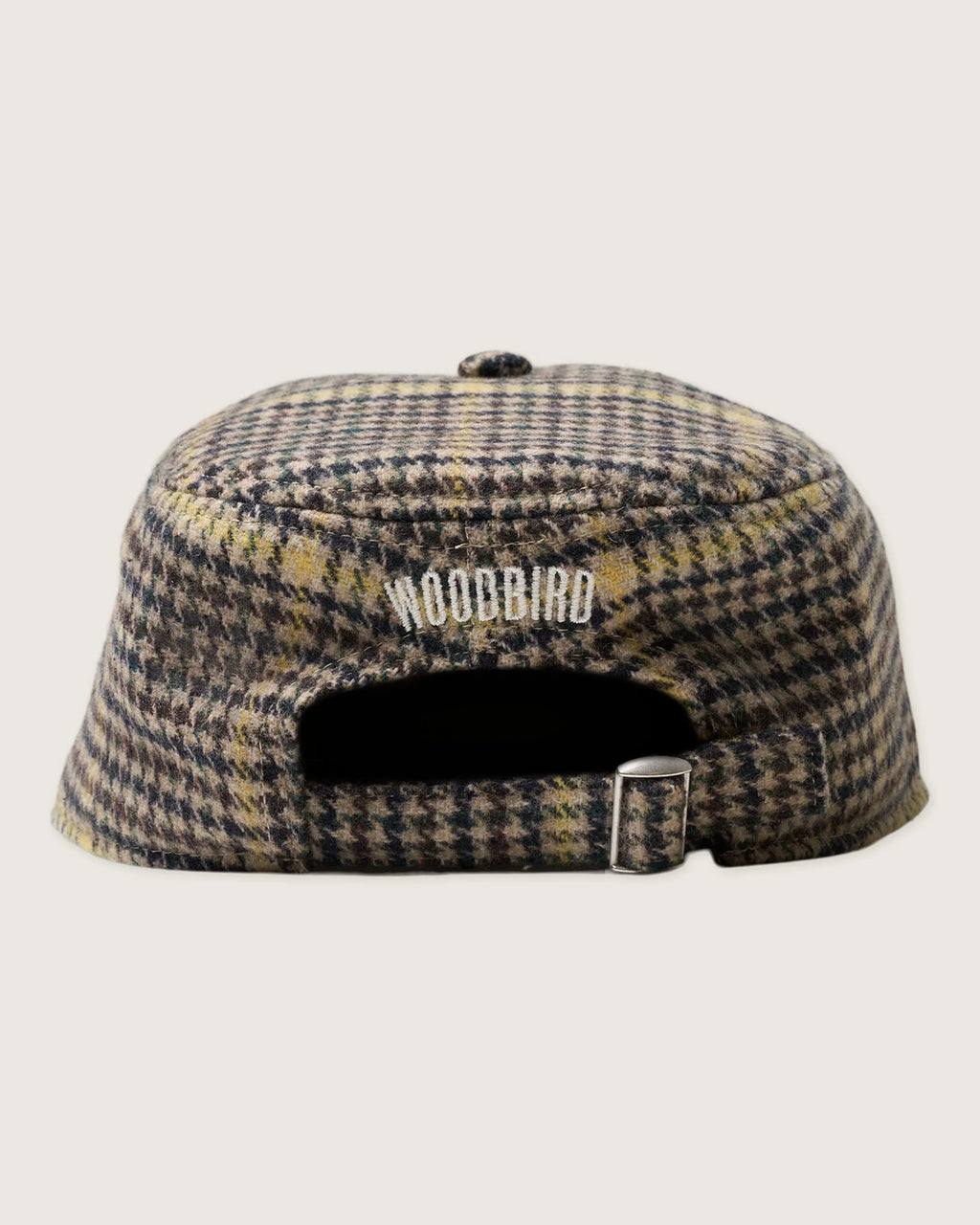 WBYin Check Pillbox Cap