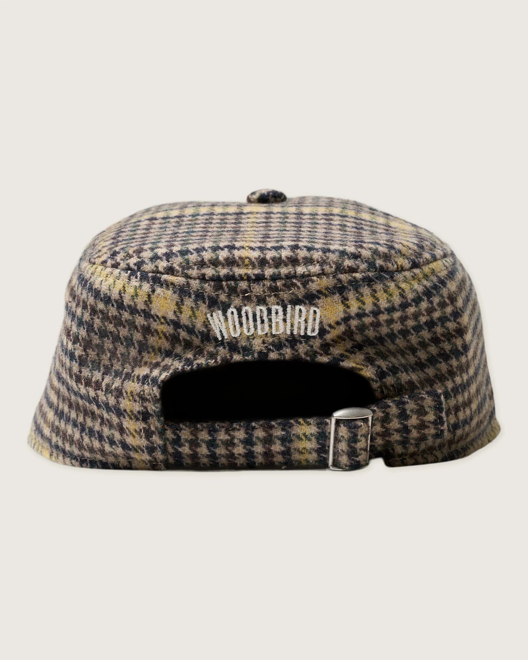 WBYin Check Pillbox Cap