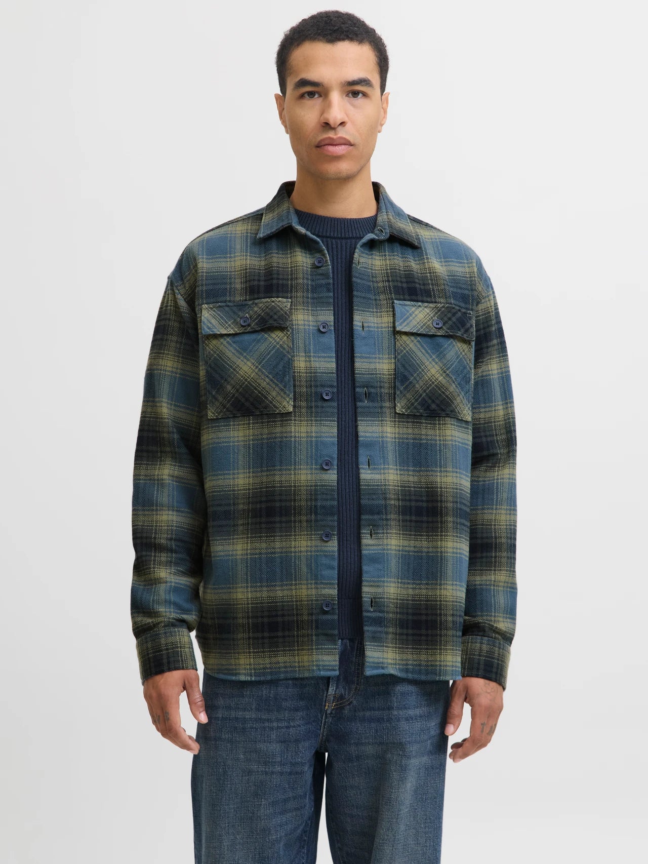 RDDCHARLES CHECK OVERSHIRT