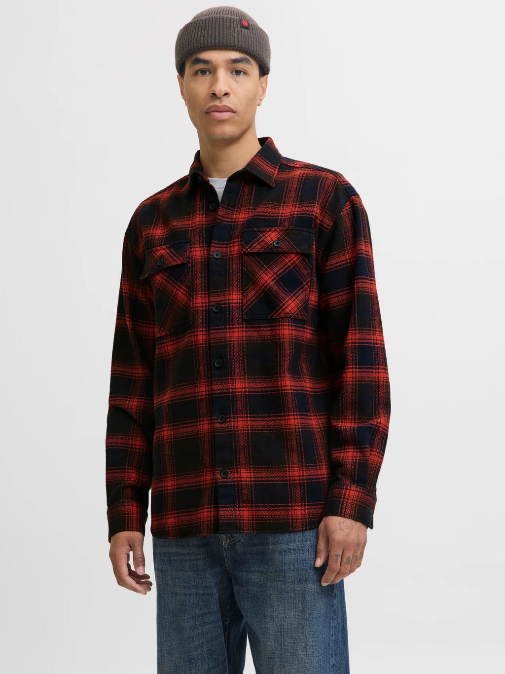 RDDCHARLES CHECK OVERSHIRT