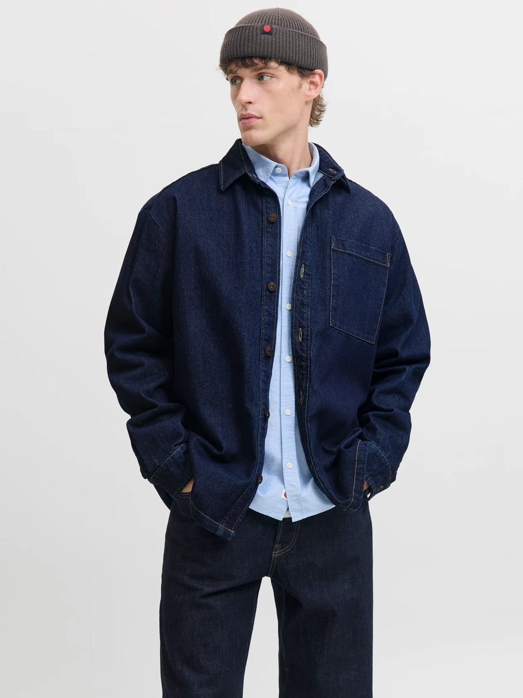RDDCOLTER DARK DENIM OVERSHIRT